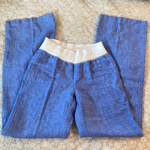 Lilly Pulitzer Pants - NWT Lily Pulitzer linen pants